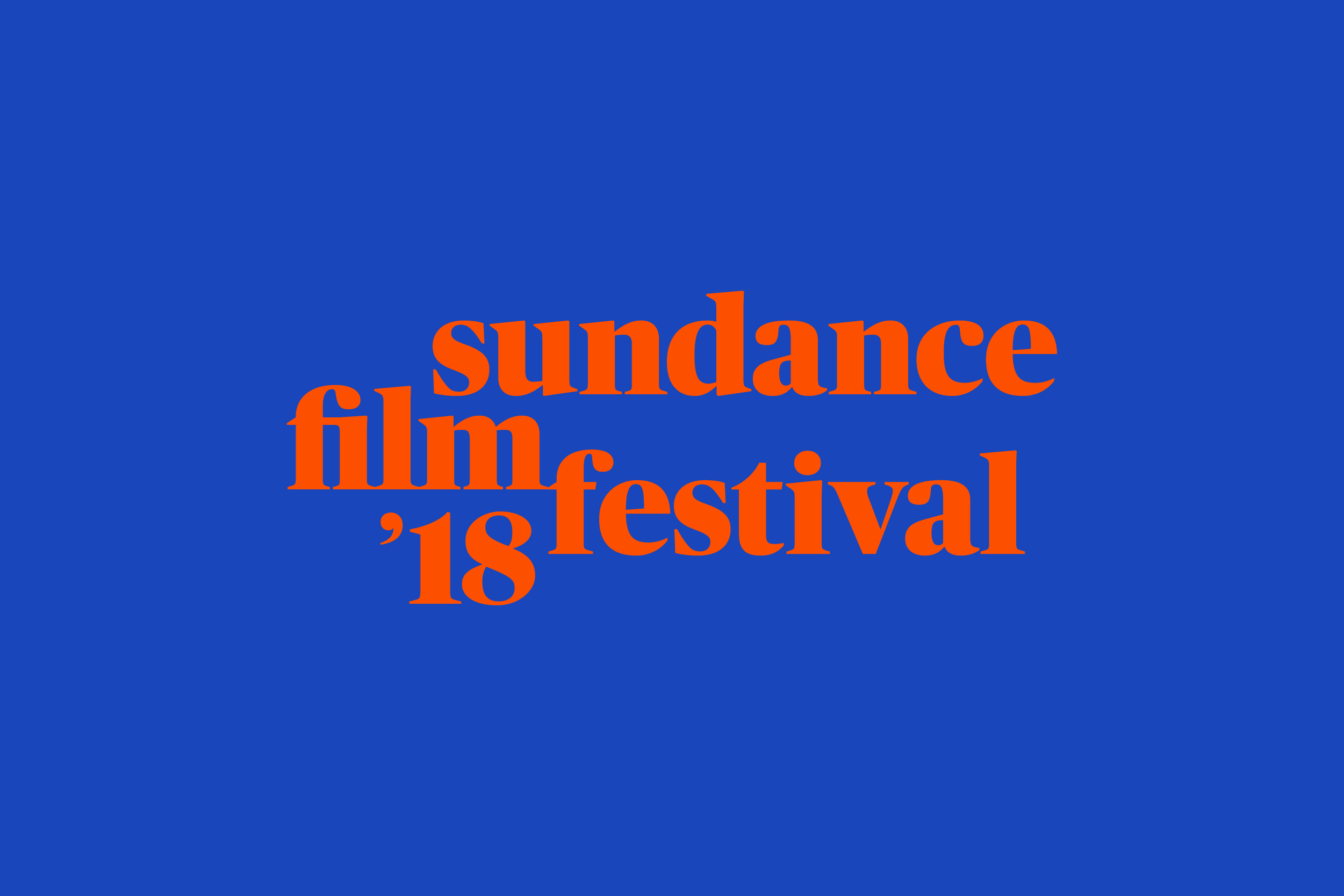 Sundance Film Festival 2018 logo